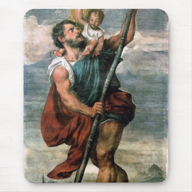 Mousepad Santo Christopher (Frente)