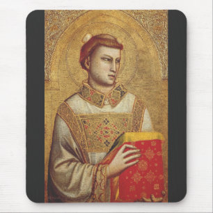 Mousepad Santo Estêvão por Reprodução de Arte Fina de Giott