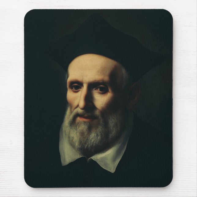 Mousepad Santo Filipe Néri Segundo Apóstolo de Roma Arte (Frente)