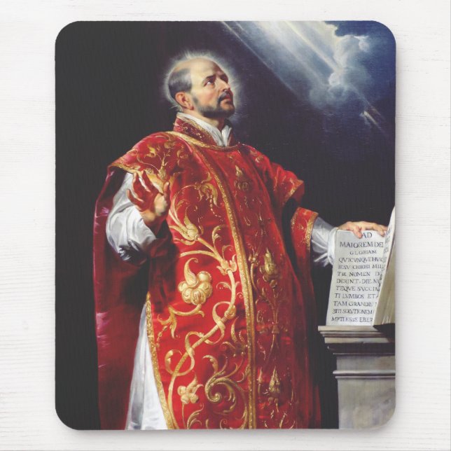 Mousepad Santo Ignatius da Loyola (Frente)