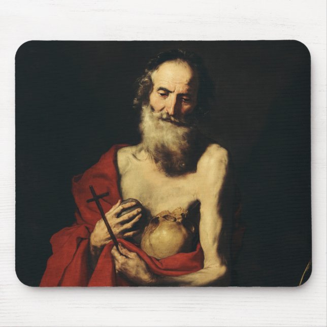 Mousepad Santo Jerome por Jusepe de Ribera (Frente)