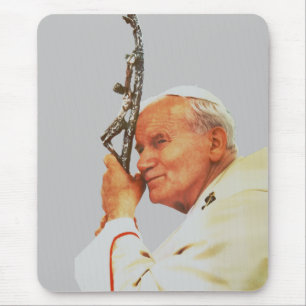 Mousepad Santo João Paulo II O Grande Comunicador Arte Fina