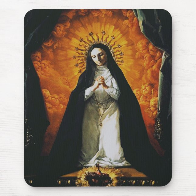 Mousepad Santo Margaret Mary Alacoque (Frente)