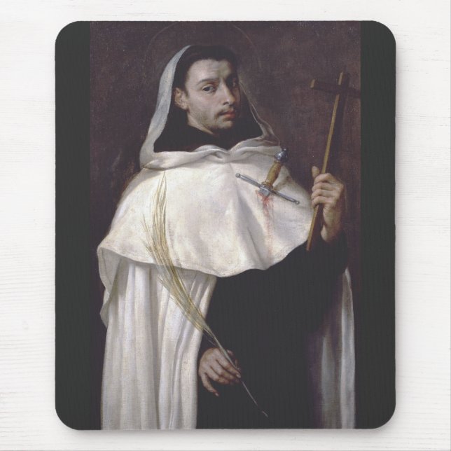 Mousepad Santo Mártir Ângelo de Jerusalém (Frente)