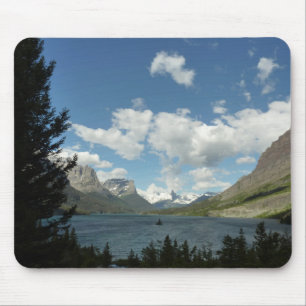 Mousepad Santo Mary Lake II no Glacier National Park