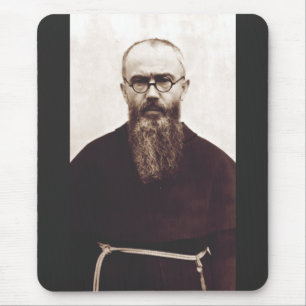 Mousepad Santo Maximilian Kolbe padre católico polonês