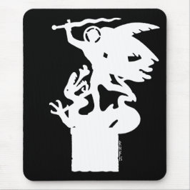 Mousepad Santo Michael e Dragon (em branco)