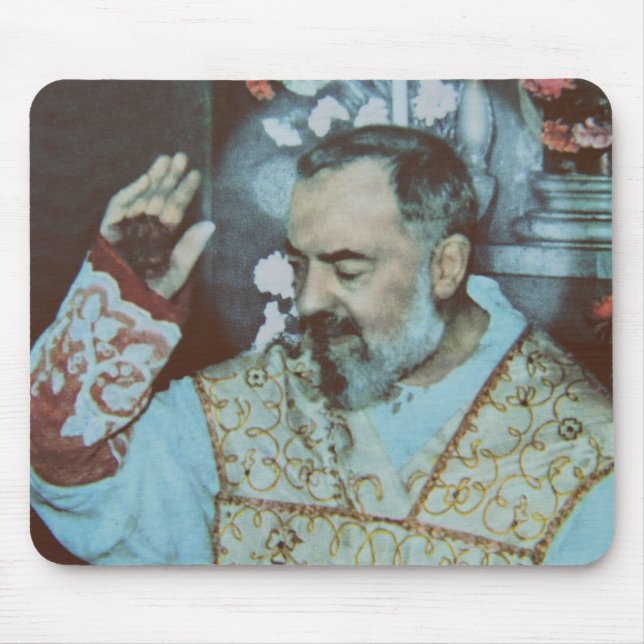 Mousepad Santo Padre Pio (Frente)