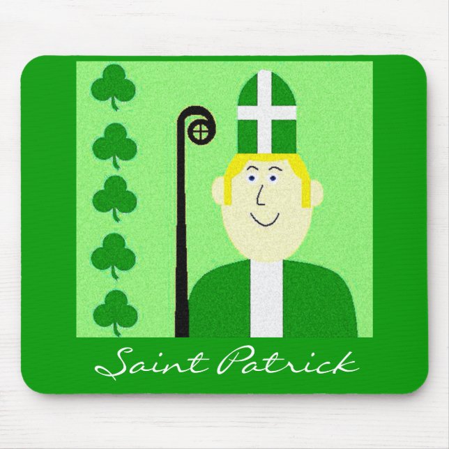 Mousepad Santo Patrick (Frente)