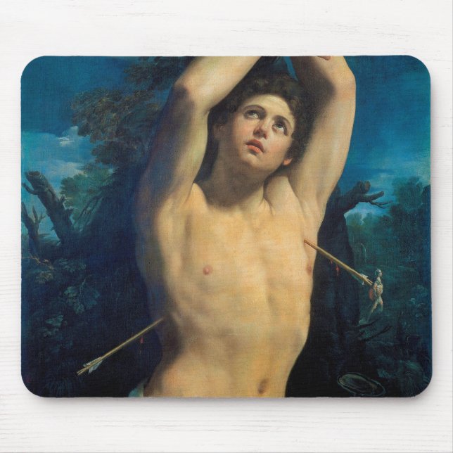Mousepad Santo Sebastian (Rua. Sebastian), Guido Reni (Frente)