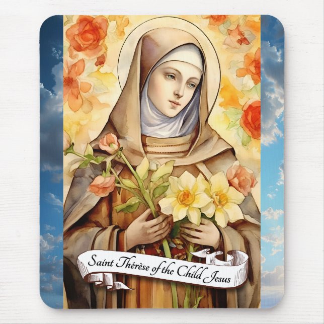 Mousepad Santo Thérèse da Criança Jesus (Frente)