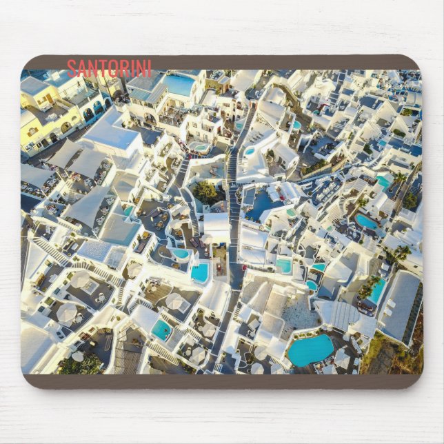 Mousepad Santorini - Grécia (Frente)