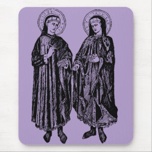 Mousepad Santos Cosme e Damião Padroeiros da Saúde