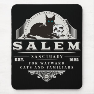 Mousepad Santuário De Salem Para Gatos E Familiares Encamin