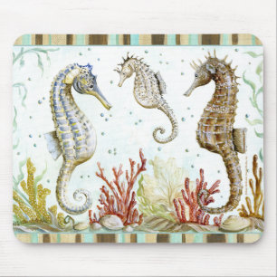 Mousepad Santuário do cavalo marinho por Kate McRostie