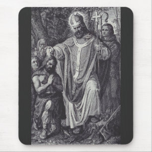 Mousepad São Bonifácio Premium Apóstolo da Alemanha