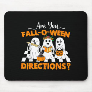 Mousepad são Direções de Outono O Ween Engraçadas Professor
