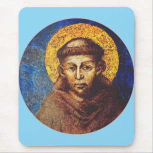 Mousepad São Francisco de Assis O Cântico das Criaturas
