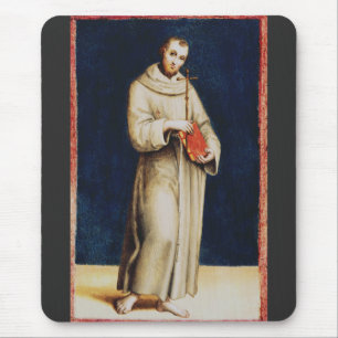 Mousepad São Francisco de Assis por Rafael Arte Renascentis