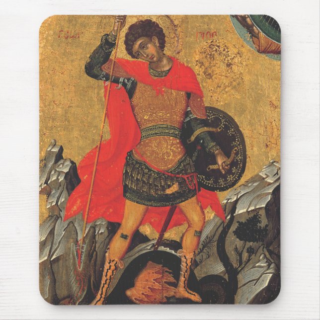 Mousepad São Jorge e o Dragão Grande Mártir (Frente)