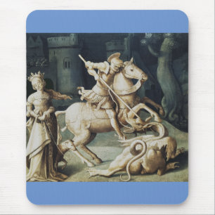 Mousepad São Jorge e o Dragão Grande Mártir