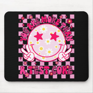 Mousepad São Mais Do Que Um Hippi De Sorriso De Dia De Test