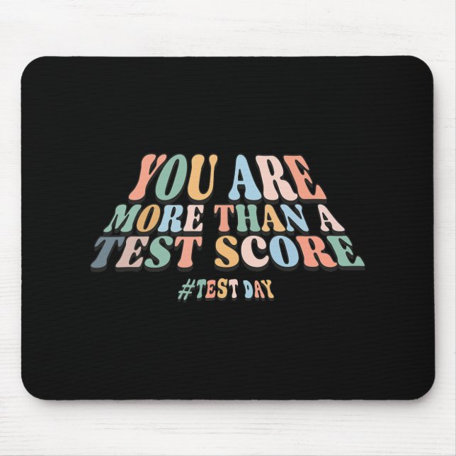 Mousepad São Mais Do Que Uma Pontuação De Teste. Ensino do  (Frente)