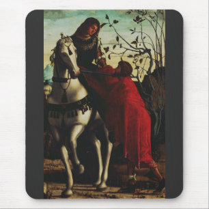Mousepad São Martinho de Tours Compartilhando a Capa Arte F