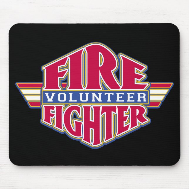 Mousepad Sapador-bombeiro voluntário (Frente)