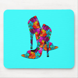 Mousepad Sapatos de Salto Alto Diversão de Verão