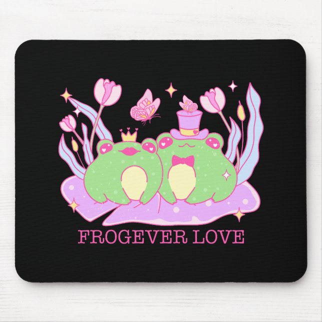 Mousepad Sapo Bonito - Amor Frogever (Frente)