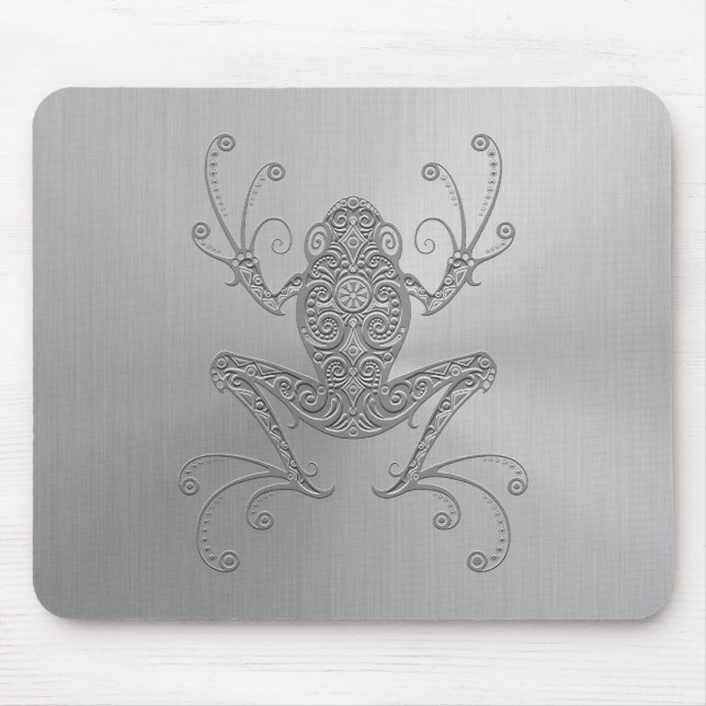 Mousepad Sapo de árvore de aço inoxidável (Frente)