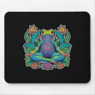 Mousepad Sapo de Ioga Meditar Pose Zen Lance Alongar