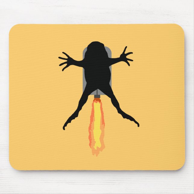 Mousepad Sapo do foguete (Frente)