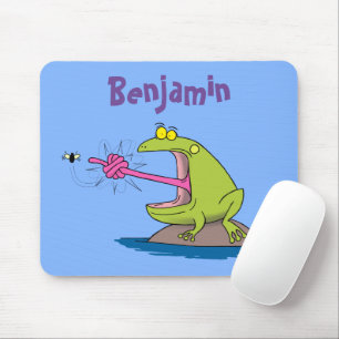 Mousepad sapo engraçado e desenho animado