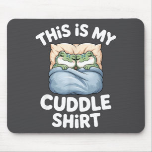 Mousepad Sapo Fofo Aconchegante Este É Meu Abraço