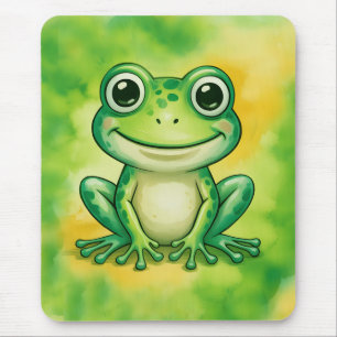 Mousepad Sapo fofo verde
