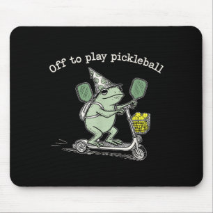 Mousepad Sapo Mago Segura Raquete Patinete Vai Jogar P