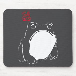 Mousepad Sapo Mpy Fofo Tinta Japonesa - Humor de Arte Tradi