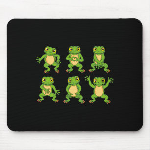 Mousepad Sapo Para Crianças Dançando Sapos