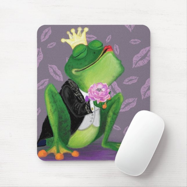 Mousepad Sapo Prince - Beijo (Com mouse)