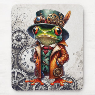 Mousepad Sapo Steampunk & Engrenagens
