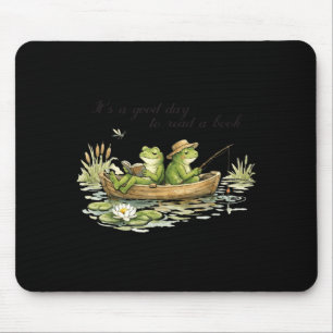 Mousepad Sapo toad lê livro professores alunos crianças liv