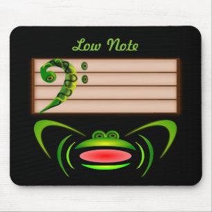 Mousepad Sapo Verde Nota Baixa