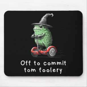 Mousepad Sapo Whimsical Para Cometer O Tom Foolery Para