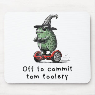Mousepad Sapo Whimsical Para Cometer O Tom Foolery Para