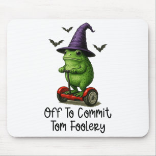 Mousepad Sapo Whimsical Para Cometer O Tom Foolery Para