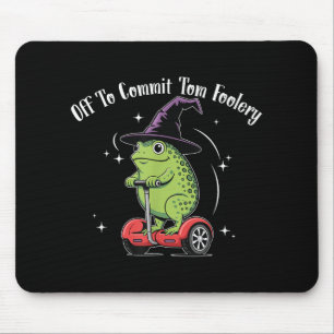 Mousepad Sapo Whimsical Para Cometer O Tom Foolery Para