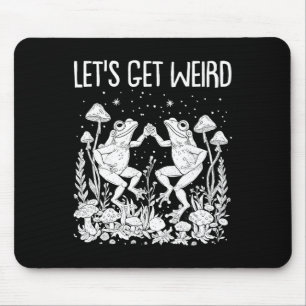 Mousepad Sapos Dançantes Cogumelos Vamos Obter Algodão Estr