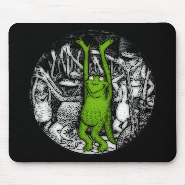 Mousepad Sapos de aplausos (Frente)